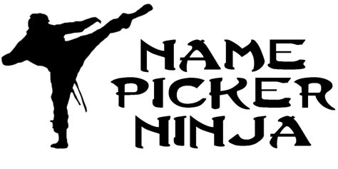 Name Picker Ninja .